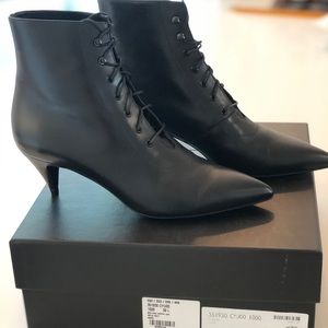 Saint Laurent women’s ankle Cat 50 boots